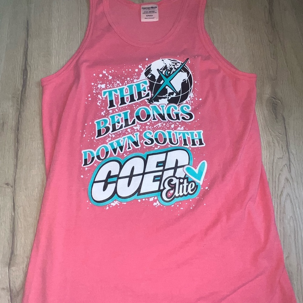 coed elite worlds tank top